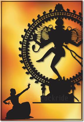 Natarajar I Bharatanatyam Dance I The King of Dance I Wall Poster A3 Fine Art Print