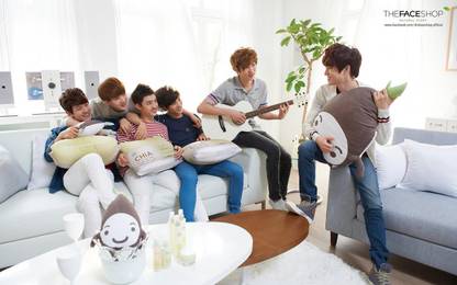 Poster Music Exo Band (Music) South Korea Exo M Eox M Tao sl-7221 (Large Print, 36x24, Banner Media, Multicolor) Fine Art Print