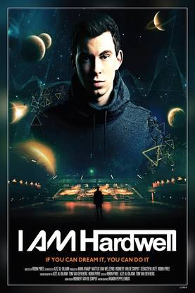 Hardwell Robbert Van De Corput Dj Music Matte Finish Poster P-13044 Paper Print