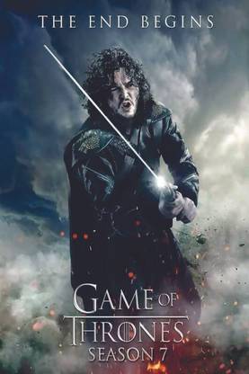 House Sigils: Emblematic Game of Thrones Wall Decor: on 300gsm with Gloss Lamination (Unframed) With 3M Orginal Double Side Tape for Easily Stick Photographic Paper