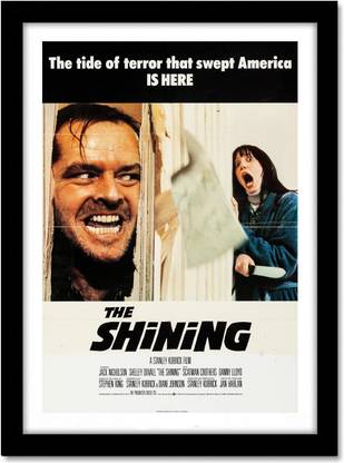 The Shining Ver 2 Framed Poster for Room & Office(10x13 inch,Framed) Paper Print