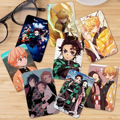 Demon Slayer Anime Photo Cards ( Set of 14 + 2 Freebies ) Fine Art Print