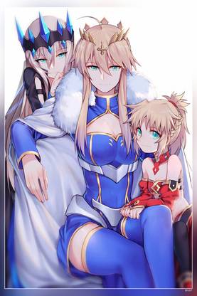 Fate Series Fate Grand Order Fate Stay Night Fate Apocrypha Matte Finish Poster Paper Print