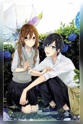 Hori San To Miyamura Kun Horimiya Anime Series Matte Finish Poster P-14554 Paper Print