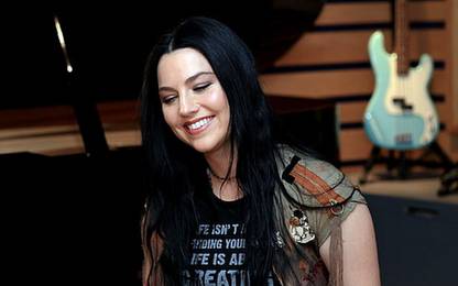 amy lee evanescence singer wallpaper poster Paper Print
