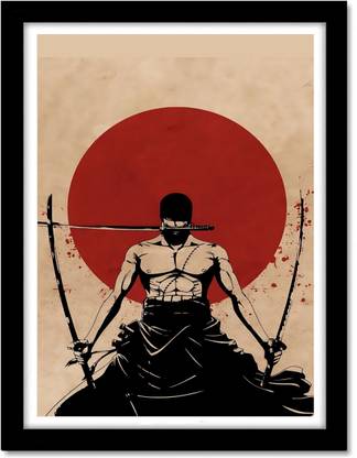 Anime Framed posters for office and room decor - Framed Posters - Anime Wall Frames Paper Print