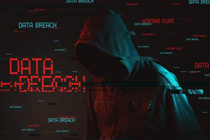 Data Breach Poster, Hacking Poster, Anonymous Poster, Hacker Poster, Programming Poster, Black Hat Hacker, Computer Geek (12x18in) High-Quality Frameless Wall Poster for Home Decoration, Room Decoration Peel & Paste the Poster on Wall 300g Gloss Laminated Poster, Wallpaper for Youtube Background Photographic Paper