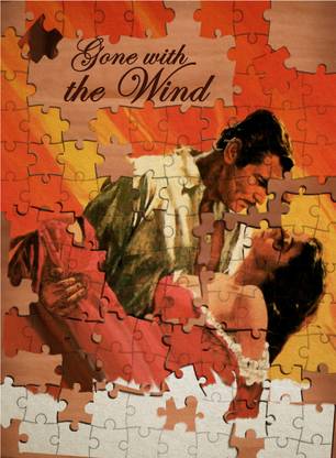 Gone With The Wind Movie Poster A3 Photographic Paper