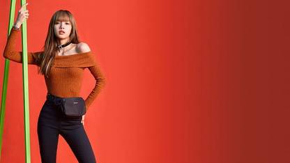 blackpink lisa blackpink k pop wallpaper Paper Print