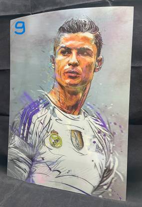 3D Holographic Posters Ronaldo & Messi 3D Poster
