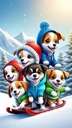 Clem cartoon 3008 Multicolour, Matte Vinyl Stickers Printed, 12 x 18 Inch Vinyl