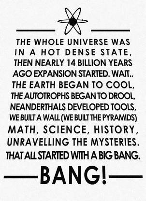 Physics, Friendship, and Fun: The Big Bang Saga: on 300gsm with Gloss Lamination (Unframed) With 3M Orginal Double Side Tape for Easily Stick Photographic Paper