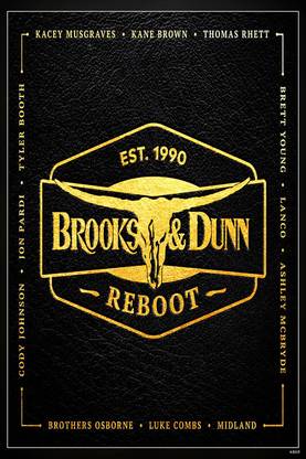 Brooks & Dunn Reboot Album Cover Matte Finish Poster Paper Print
