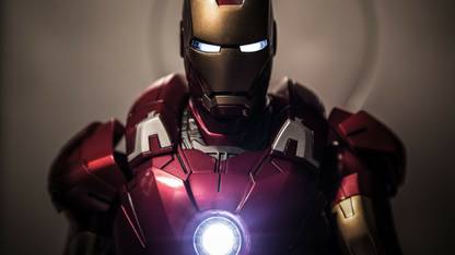 Poster Iron Man Tony Stark Superhero sl-17406 (Large Poster, 36x24 Inches, Banner Media) Fine Art Print