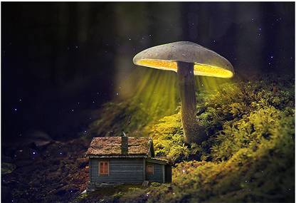 A4 Size scenery poster.111 Fine Art Print