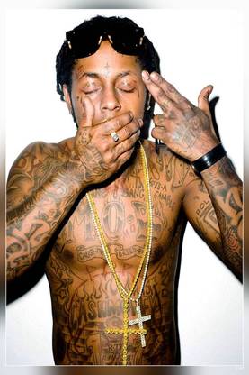 Lil Wayne Dwayne Michael Carter Jr An American Rapper Lil Doogie Matte Finish Poster P-2367 Paper Print