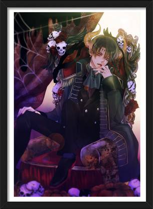 Levi Ackerman Poster | AOT Framed Poster | Anime Paper Print