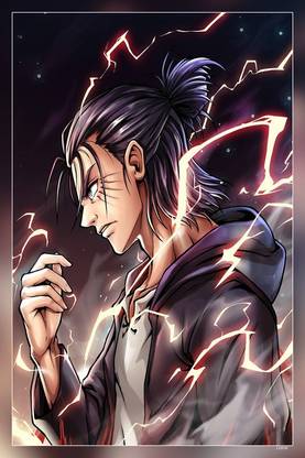 Eren Yeager Titan Shifter Attack On Titan Eren Yeager S Eren Yeager Shingeki No Kyojin Matte Finish Poster P-12058 Paper Print