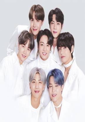 Bts Army Bangtan Boy V suga J-Hope Jungkook Jin Jimin Rm Photo Poster_bts2_69 Paper Print