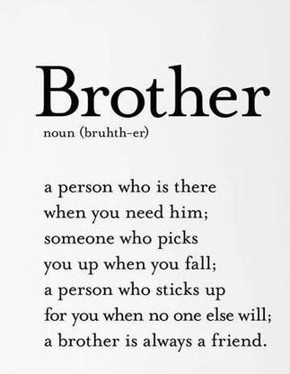 Poster - Best Brother Paper Print