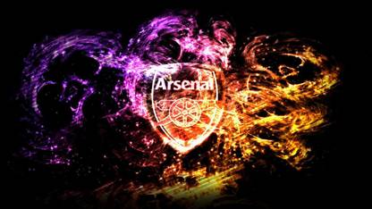 Poster Sports Arsenal F.C. Soccer Club Fc Arsenal sl-7470 (Large Print, 36x24, Banner Media, Multicolor) Fine Art Print