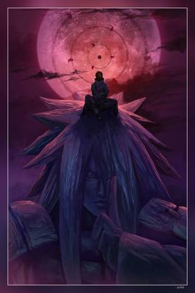 Uchiha Obito Anime Madara Naruto Naruto Shippuden Tobi Uchiha Madara Uzumaki Naruto Matte Finish Poster P-11737 Paper Print