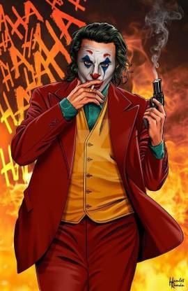 JOKER HD POSTER Paper Print