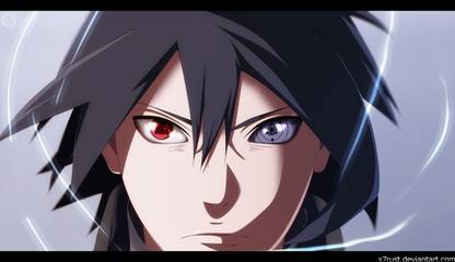 Poster Naruto Rinnegan Sasuke Uchiha Sharingan sl-17904 (Large Poster, 36x24 Inches, Banner Media) Fine Art Print