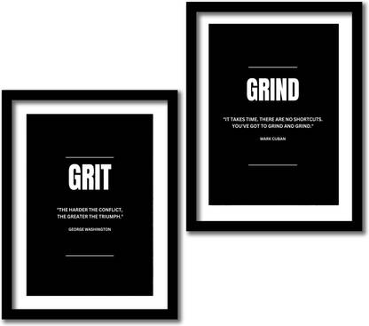 Grit and Grind Paper Print