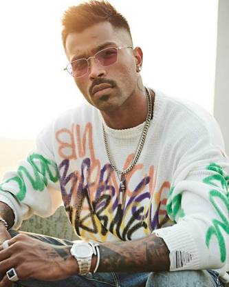 Hardik pandya poster Multicolor Photo Paper Print Poster Photographic Paper