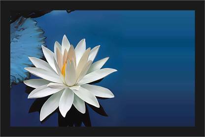 Flower Scenery Nature Poster with A4 Size Frame F-318 Paper Print