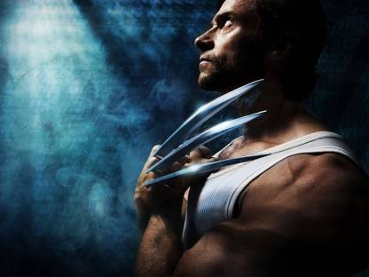 Poster Movie X Men Origins Wolverine X Men Wolverine Hugh Jackman Large Poster sl-8696 (Large Print, 36x24 Inches, Banner Media, Multicolor) Fine Art Print