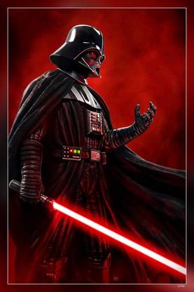 Darth Vader Star Wars Vader Matte Finish Poster P-11765 Paper Print