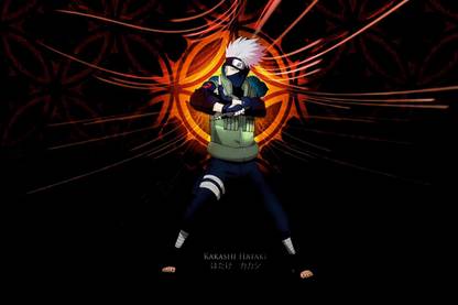 Team 7 Unleashed: Animated Naruto Wall Scroll: on 300gsm Best Quality Paper with Gloss Lamination (Unframed) With 3M Original Double Side Tape for Easily Stick Photographic Paper