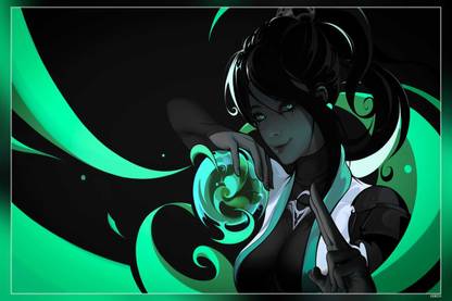 Valorant Sage Valorant Digital Art Artwork Digital Hd Matte Finish Poster Paper Print