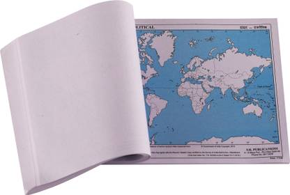 World Map Paper Print