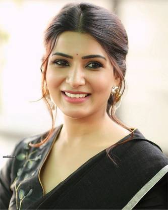 Samantha Ruth Prabhu Poster Multicolor Photo Paper Print Poster Photographic Paper