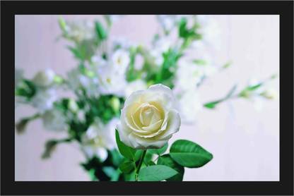 Flower Scenery Nature Poster with A4 Size Frame F-289 Paper Print