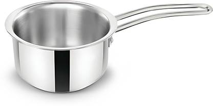 Classic Essentials Triply Stainless Steel Induction & Gas Friendly Sauce Pan 16 cm diameter 1 L capacity