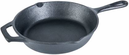 WONDERCHEF Forza Cast-Iron Fry Pan, Pre-Seasoned Cookware Induction Friendly Fry Pan 20 cm diameter 2.5 L capacity