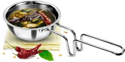 Homescapes TRIPLY Tadka Pan 12 cm diameter 0.5 L capacity