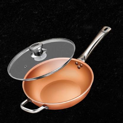 Prestige Cuprus Kadhai 28 cm diameter with Lid 4.2 L capacity