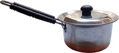 Peramu Traders Pot 35 cm diameter 1.2 L capacity with Lid