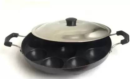 Swarambh Pancake Pan 23 cm diameter with Lid 1 L capacity