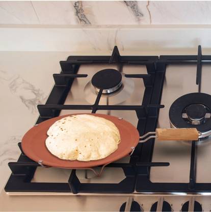 BS NATURAL clay tawa /Cooking Tawa for chapati Tawa 26 cm diameter