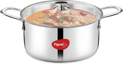 Pigeon Pot 20 cm diameter 3 L capacity with Lid