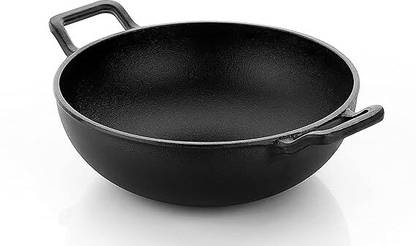 YASK Kadhai 36 cm diameter 2 L, 2.5 L, 3 L, 3.5 L capacity