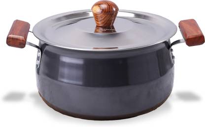 WONDERCHEF Ebony Handi 5 L with Lid