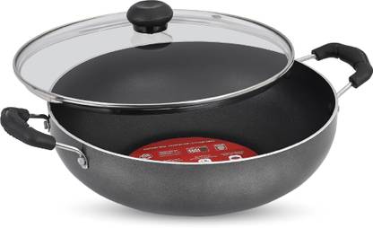 Master by Master Perfect Induction Kadhai 24 cm diameter with Lid 2.3 L capacity