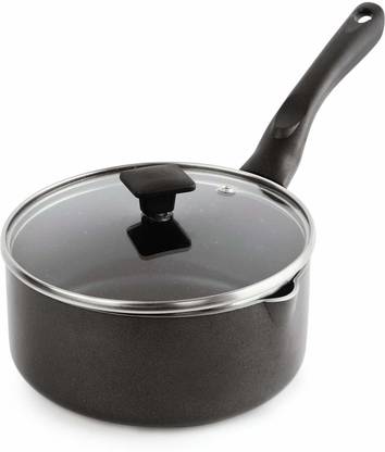 cello Non Stick Sauce Pan/ Milk Pan 1.5 Ltr With Lid Milk Pan 17 cm diameter with Lid 1.5 L capacity